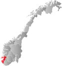 Rogaland within Norway