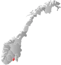 Vestfold within Norway