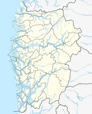 Telavåg is located in Vestland