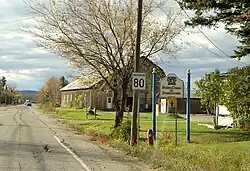 Village entrance