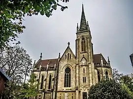 The basilica in Jouhe