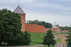 Walls of the Novgorod Kremlin