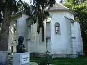 Bust of János Bolyai in Nușeni