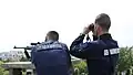 French National Gendarmerie Republican Guard snipers using a Tikka T3 Tactical PN/GN.