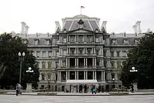 The Eisenhower Executive Office Building north façade