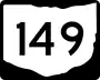 State Route 149 marker