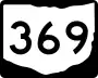 State Route 369 marker