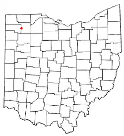 Location of Florida, Ohio