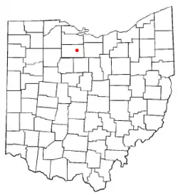 Location of Republic, Ohio