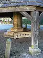 The stocks, under the Buttercross