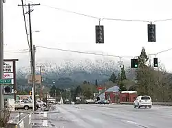 Highway 58 in Oakridge