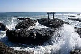 Torii of Ōarai Coast