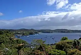 Overlooking Oban and Halfmoon Bay