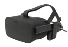 Oculus Rift headset