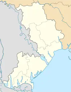 Teplodar is located in Odesa Oblast