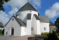 Romanesque Østerlars Church, Bornholm (1150)