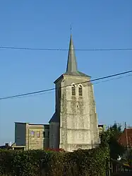 The church of Œuf-en-Ternois