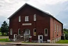 Ogema Town Hall, July 2014.