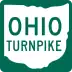 Ohio Turnpike marker