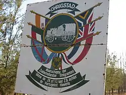 Historical sign at Ohrigstad