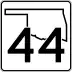 State Highway 44 marker