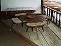 Table and stools from Bulgaria