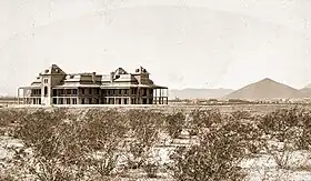 Old Main in 1889