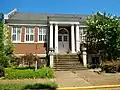 The Old Carnegie library was completed in 1918 and was originally used by the Kinchafoonee Regional Library System. The building is now used by the Randolph Chamber of Commerce.