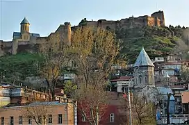 View of the church from Gorgasali Square