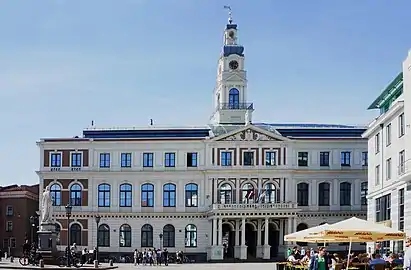 Riga Town Hall in Vecrīga