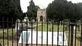 The old church yard and ruins of Old St Margaret's Church in Lee. The ruins of the old church are thought to be at least eight centuries old