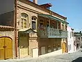 Old houses in Sighnaghi, Georgia