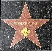 Five-pointed memorial star on pavement