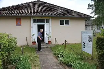 US track team house at the Olympic village, 2015