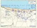 Omaha BeachheadD-Day Operations Map