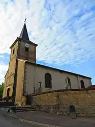 The church in Ommeray