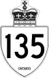 Highway 135 marker