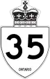 Highway 35 marker