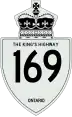 King's Highway 169 marker