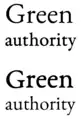 Optical sizes in EB Garamond. Top, correct use: large text more delicate, small text more solid. Below, wrong way round.