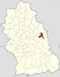 Location in Hunedoara County