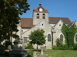 The church in Origny-le-Sec