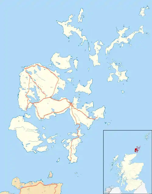 Finstown is located in Orkney Islands