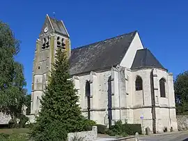 The church in Ormoy-le-Davien