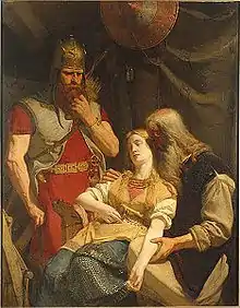 Orvar-Odd relates of Hjalmar's death (1859)