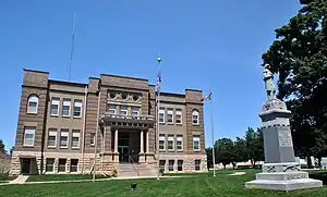 Osceola County Courthouse, July 2014