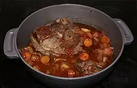 Osso bucco.