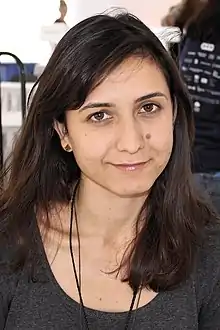 Moshfegh at the 2015 Texas Book Festival.