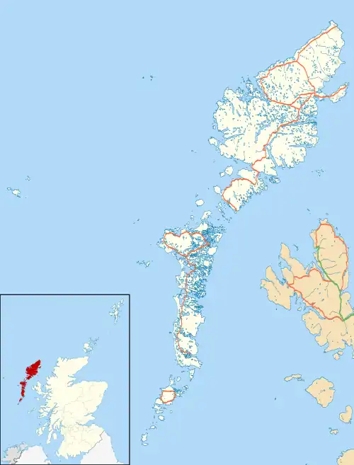 Lews Castle is located in Outer Hebrides