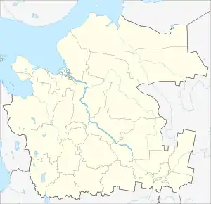 Kargopol is located in Arkhangelsk Oblast